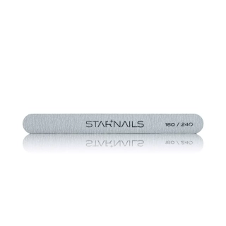 Pilník na nehty STARNAILS ROVNÝ 180/240, 25 ks
