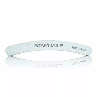 Pilník na nehty STARNAILS BANÁN 180/240, 25 ks