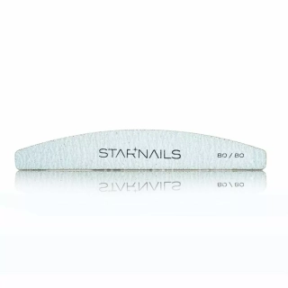 Pilník na nehty STARNAILS LOĎKA 80/80, 25 ks