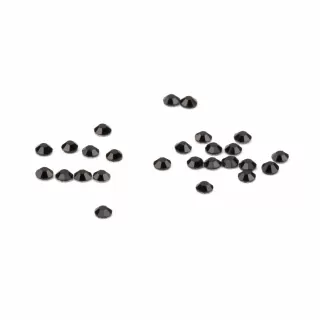 Kamínky Black Jet - SS3, 50 ks