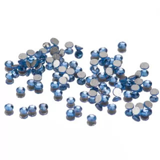 Kamínky Light Sapphire- SS3, 50 ks
