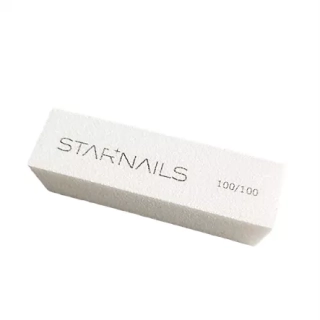 Brusný blok na nehty STARNAILS Premium, 100/100
