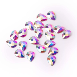 Kamínky Diamond Drops - 8mm, 20 ks