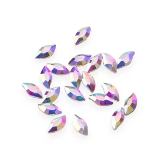Kamínky Diamond Cat Eyes - 7mm, 20 ks