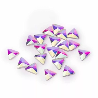 Kamínky Diamond Triangle - 7mm, 20 ks
