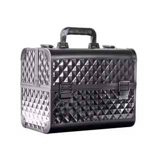 Kosmetický kufr - Diamond Black, L
