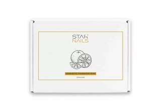 Cosmetic Paraffin Wax, 400ml - Orange  - parafínový vosk Pomeranč