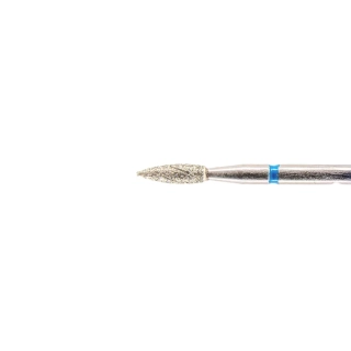 Nail Drill Bit D003 - diamantová fréza, plamínek, středně hrubá