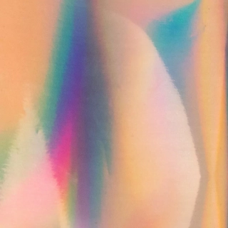 Zdobicí fólie na nehty - Holographic Rose Gold, 100cm