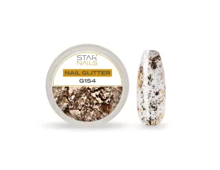 Nail Art zdobení - glitter - G154