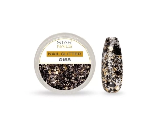 Nail Art zdobení - glitter - G158