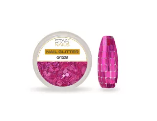 Nail Art zdobení - glitter - G129