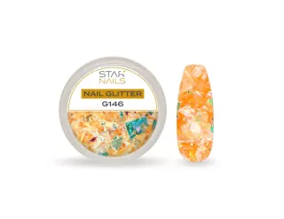 Nail Art zdobení - glitter - G146
