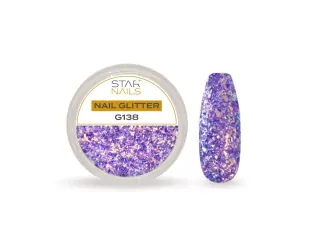 Nail Art zdobení - glitter - G138