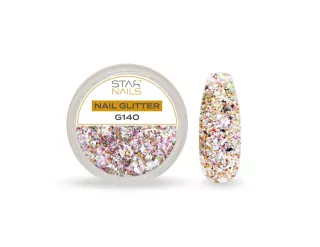 Nail Art zdobení - glitter - G140