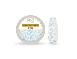 Nail Art zdobení - glitter - G135