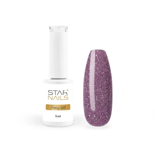 UV/LED Gel Polish Flashing Lights, 5ml - 012, Nocturne - mauve fialový gel lak