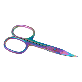 Manikúrní nůžky LEXWO  -506 Multicolor, zakřivené