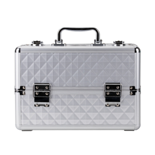 Kosmetický kufr - Pearl Silver, M