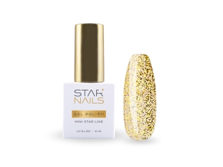 UV/LED Gel Polish Mini Star, 6ml - 100, Denison - gel lak