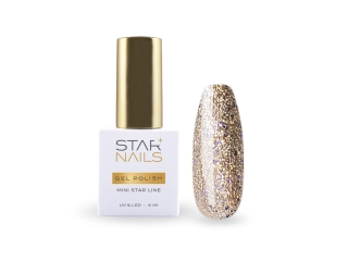 UV/LED Gel Polish Mini Star, 6ml - 089, Silverton - gel lak