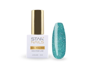 UV/LED Gel Polish Mini Star, 6ml - 066, Spruce - gel lak