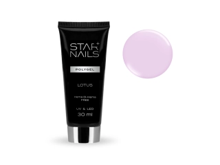 UV/LED Polygel Starnails - Hema Di-Hema Free, 30ml - 007, Lotus
