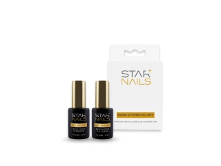 Sada STARNAILS Base and Finish XL Set - báze a fixační lesk