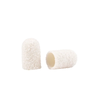 Brusné kloboučky White - 7mm, #60, 10ks