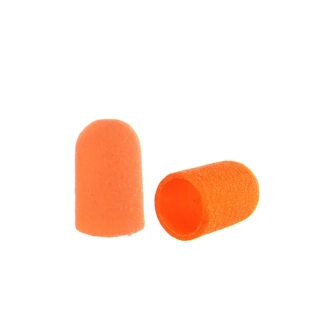 Brusné kloboučky Orange - 7mm, #240, 10ks