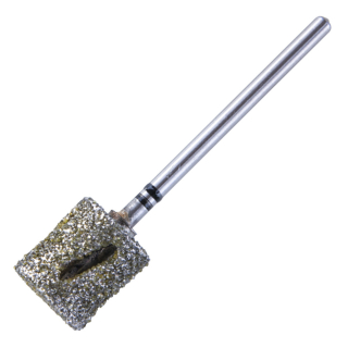 Nail Drill Bit D008 - diamantová fréza podiatrická, válec, velmi hrubá