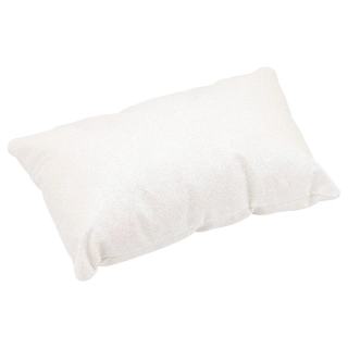 Manikúrní podložka, polštář - bílý brokát