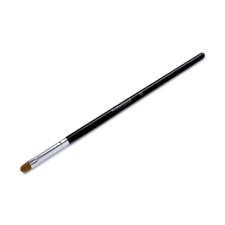 Štětec na UV gel, Black - Oval #8