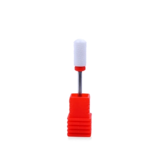 Nail Drill Bit M023 - keramická fréza, oblý válec, jemná