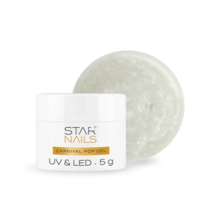 UV/LED Gel Carnival Pop, 5ml, 001 - Calamansi - efektový gel