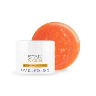 UV/LED Gel Carnival Pop, 5ml, 002 - Mango Madness - efektový gel