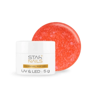 UV/LED Gel Carnival Pop, 5ml, 003 - Chilli - efektový gel