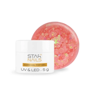 UV/LED Gel Carnival Pop, 5ml, 006 - Camaron - efektový gel