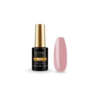 UV/LED Smart Flex Base Cover, 6ml, 009 - Blush Latte - podkladová fiber báze, natural růžová