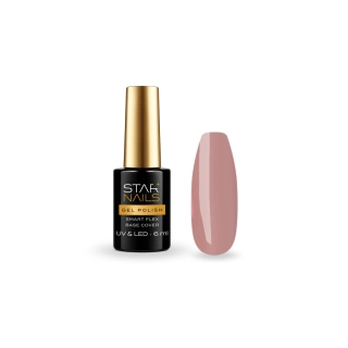 UV/LED Smart Flex Base Cover, 6ml, 010 - Spiced Latte- podkladová fiber báze, tmavší nude růžová