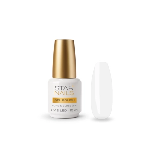 UV/LED Bond & Gloss 2in1, 15ml - univerzální báze/lesk 