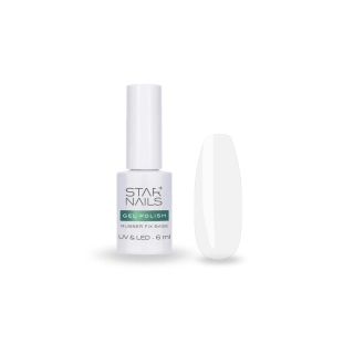UV/LED Rubber Fix Base Sensitive Line, 6ml - podkladová gelová a gel laková báze