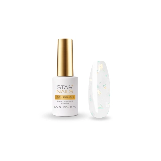 UV/LED Gel Polish Fairy Effect Finish, 6ml, 009 - Bijoux -  efektový závěrečný gel lak