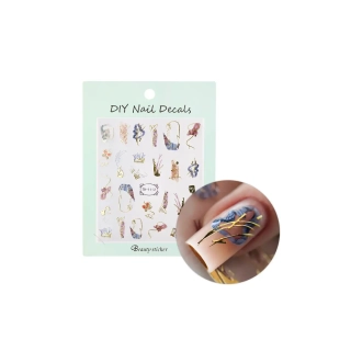 Samolepky na nehty - Charming Ornaments TH-1112