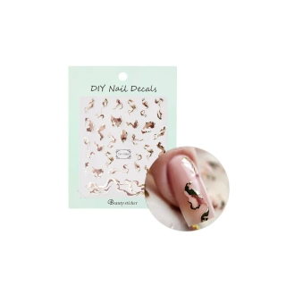 Samolepky na nehty - Charming Ornaments TH-1446