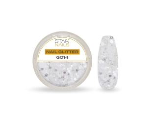 Nail Art zdobení - glitter - G014