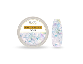 Nail Art zdobení - glitter - G017
