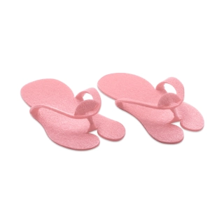 Jednorázové pěnové pantofle Pink - 10 párů  