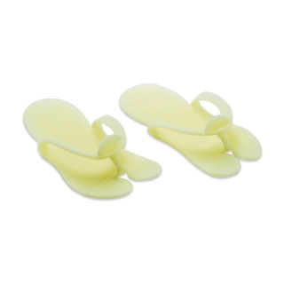 Jednorázové pěnové pantofle Yellow - 10 párů