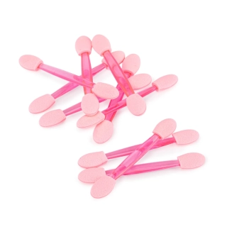 Aplikátor pro lešticí pigmenty - Pink, 10ks